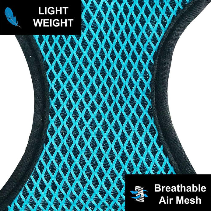 Doco® Front Range Diamante Mesh X- Lite Dog Harness (Dca318)Color: Blue, Sizes: M