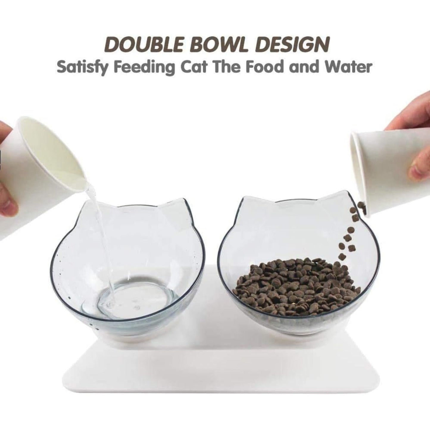 Pado Pet Feeding Bowl - 2 in 1
