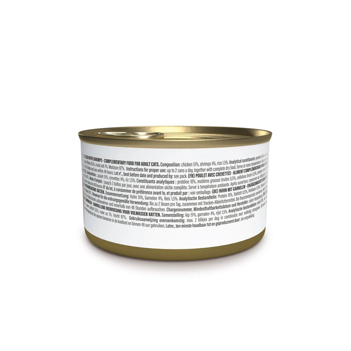 Schesir Broth Cat Can Chicken with Shrimps Wet food 70G