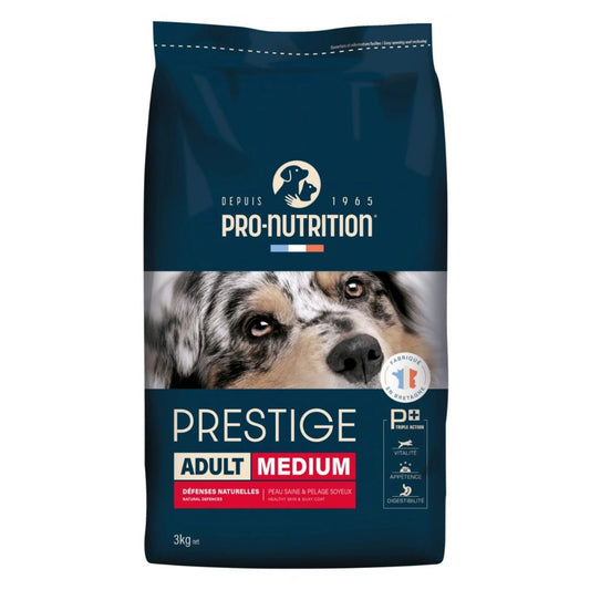 Pro Nutrition Prestige Adult Medium Dry Dog Food 3Kg