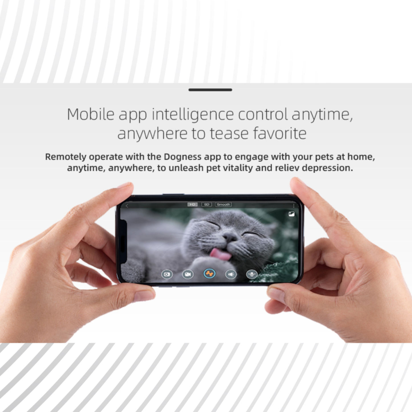 Dogness Smart Pet Treat Dispenser Camera App Control - 0.4L