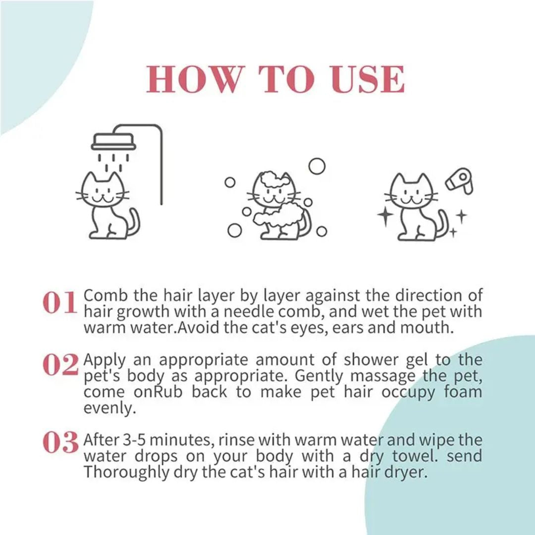 Bioline Kitten Shampoo 200ml Gentle Shampoo for Kittens