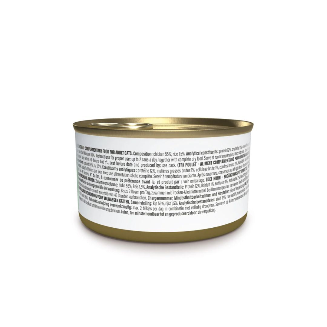 Schesir Complements Cat Wet Food in Jelly Can- Chicken 70g