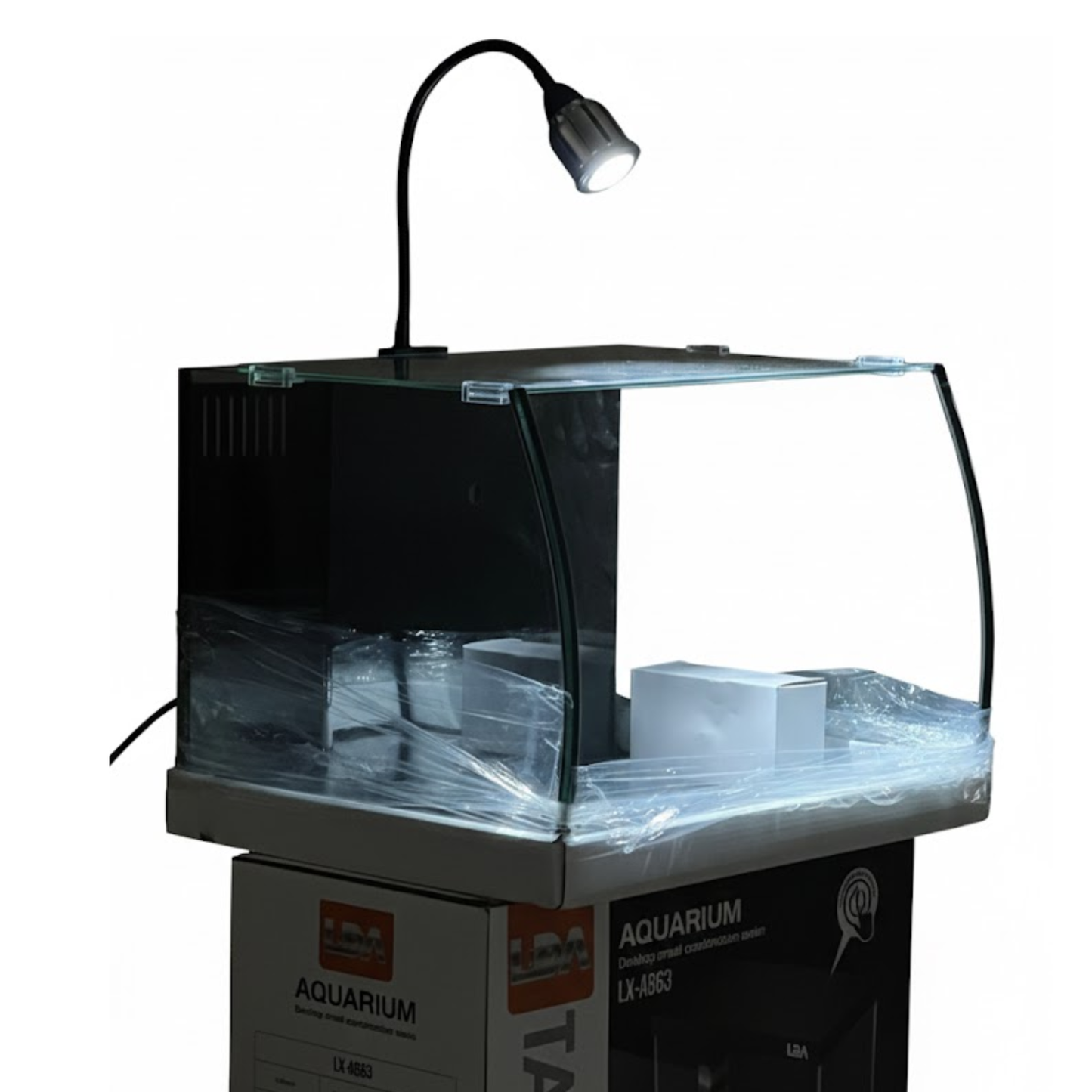 Karis Curvy Salt Water Aquarium - 42x29X28cm