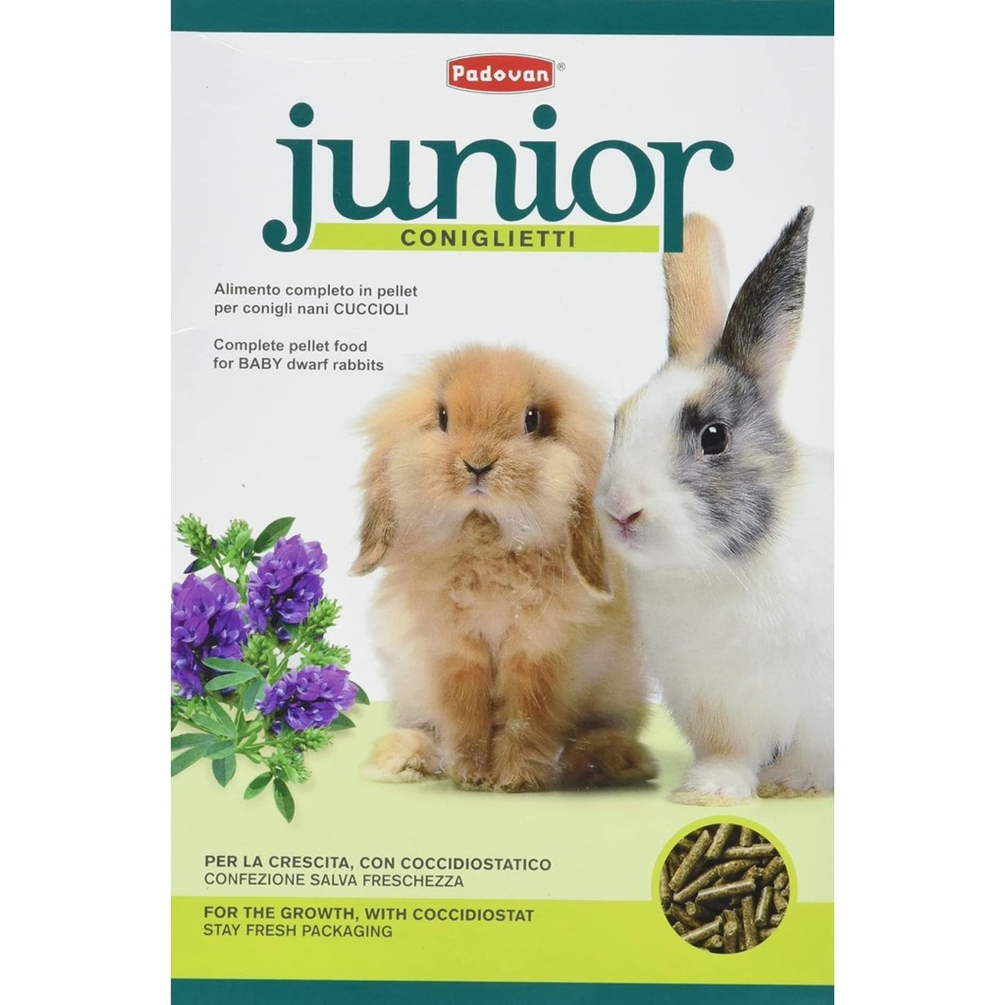 Padovan Junior Rabbit Food Grand Mix Coniglietti For Bunnies – 850g