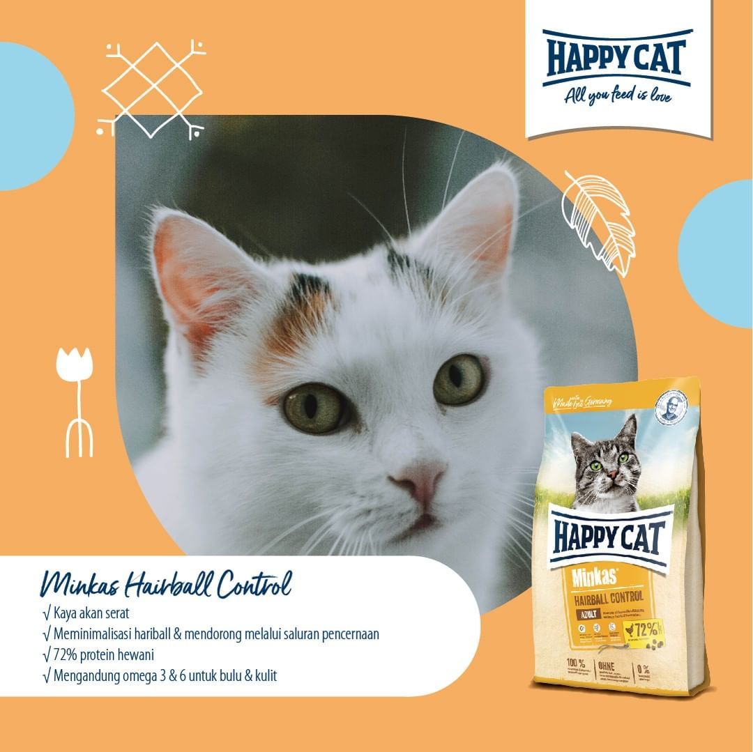 Happy Cat Minkas Hairball Control Adult