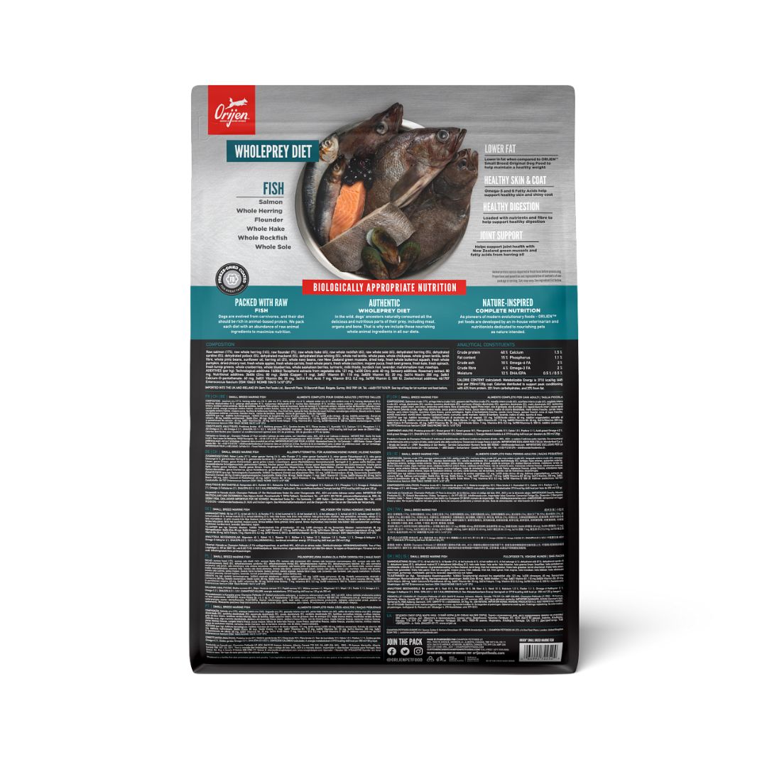 Orijen Marine Fish Small Breed 1.8Kg
