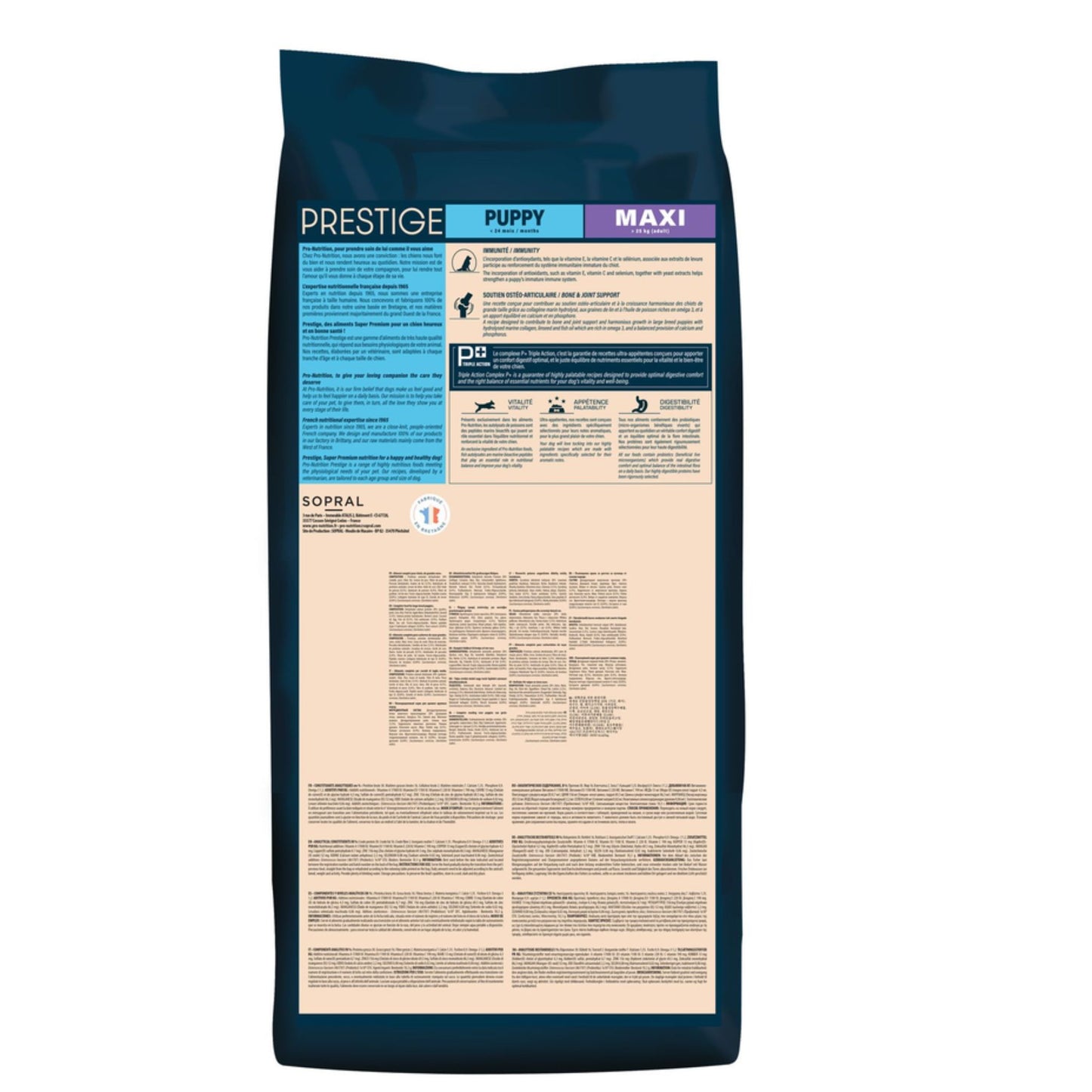 Pro Nutrition Prestige Puppy Maxi Dry Dog Food  - 15Kg