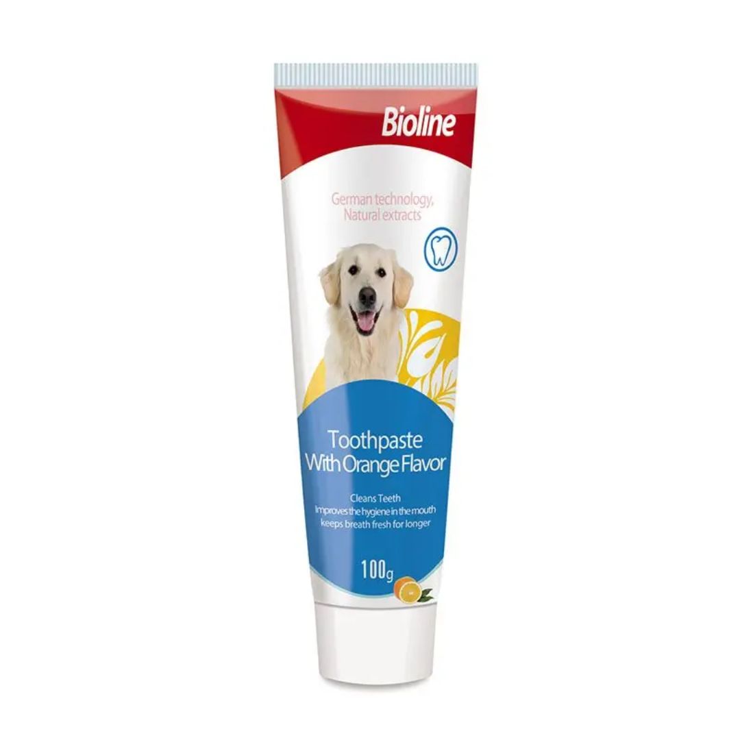 Bioline Dental Care Set 100g Orange Flavor Toothpaste Kit