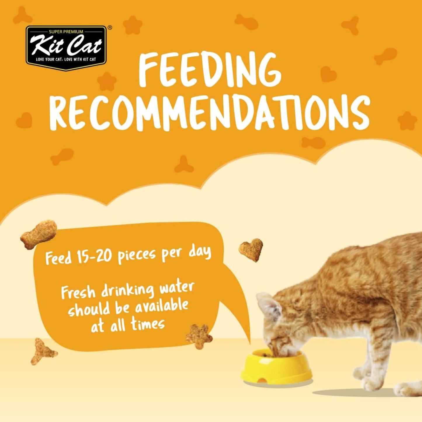 Kit Cat Kitty Crunch Chicken Flavour Cat Treats - 60g