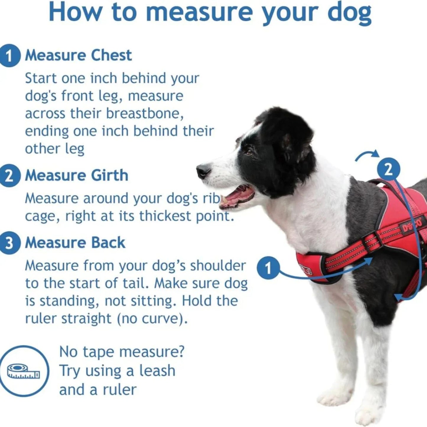 Doco Vertex Power For Dog Harness Small