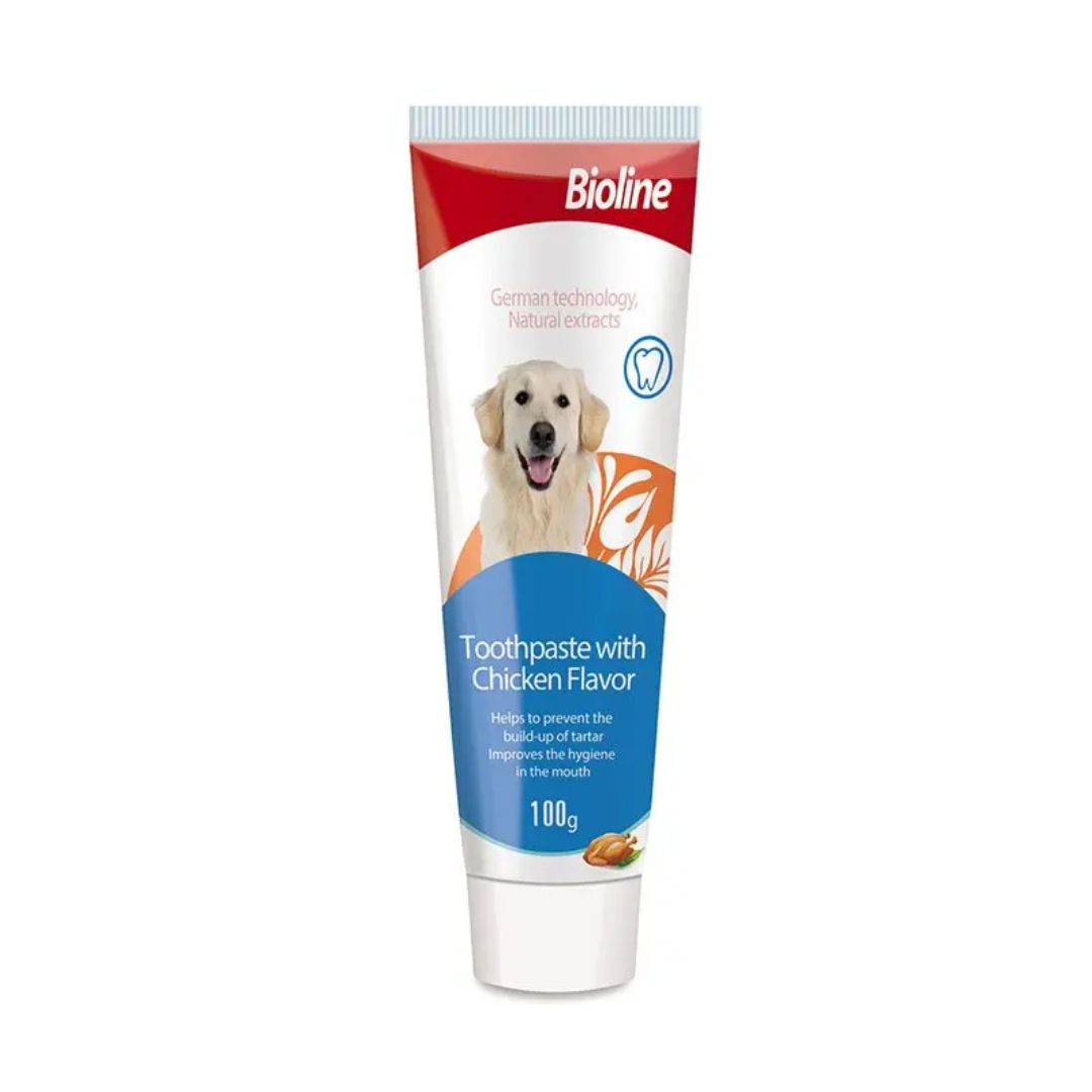 Bioline Dental Hygiene Set 100g Chicken Flavor for Dogs & Cats