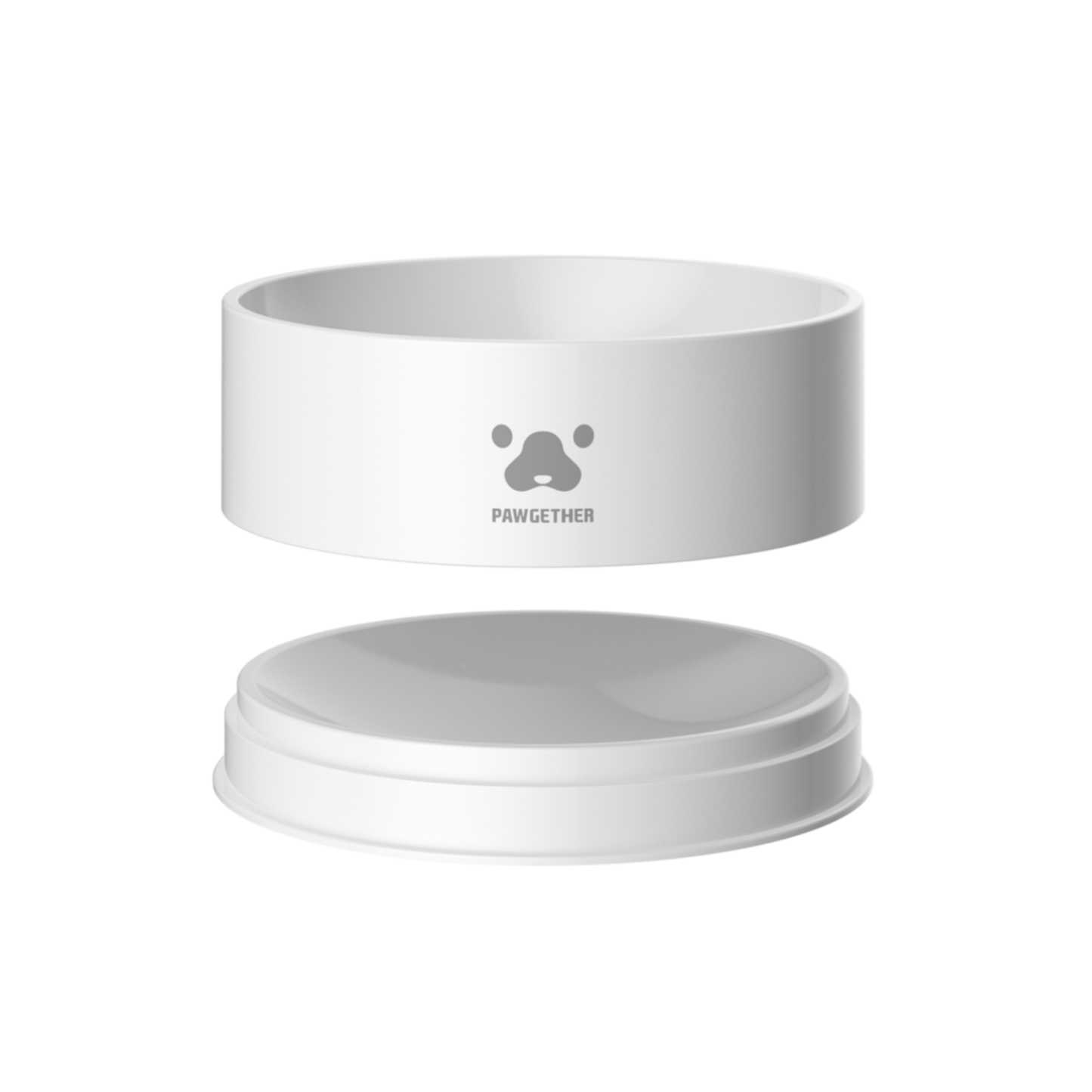 Pawgether Plastic Pet Bowl - 19.6x19.6x8.6cm