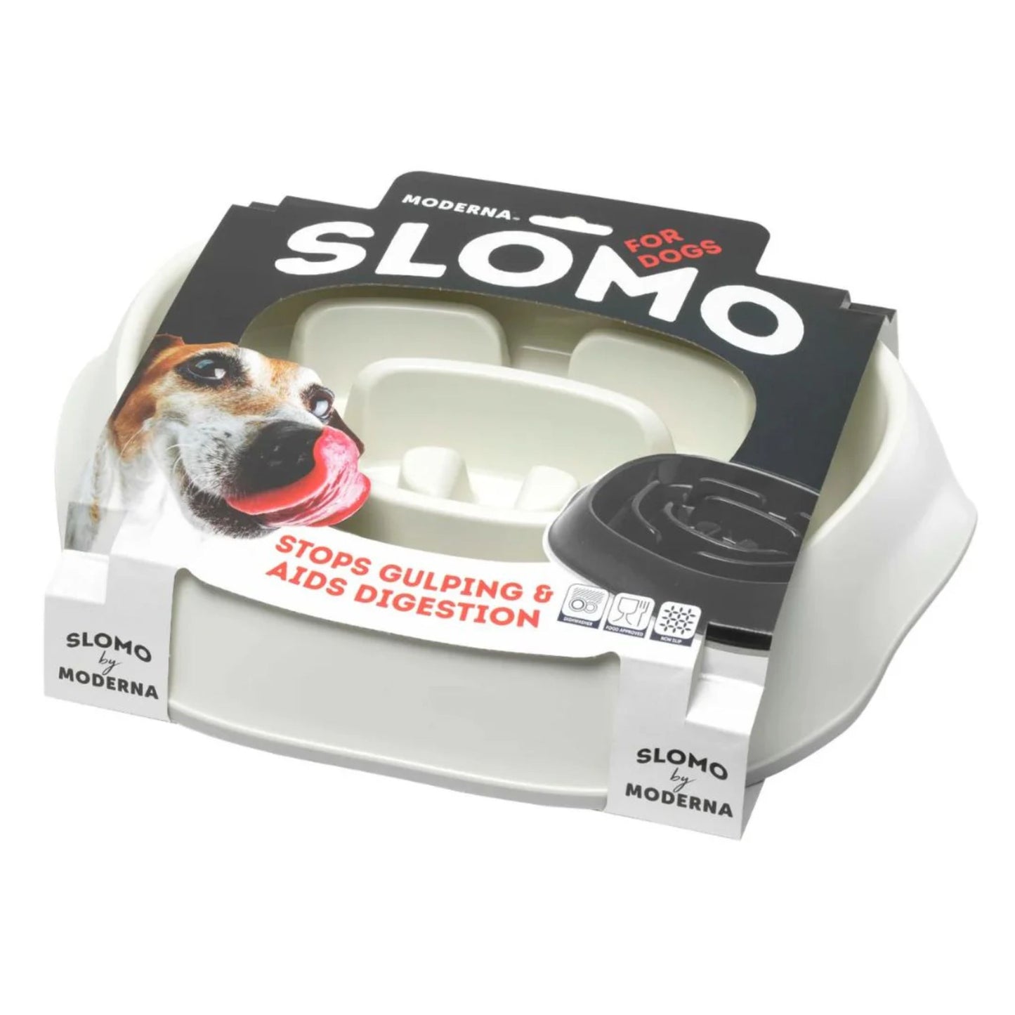 Moderna Slomo Slow Feeder Bowl For Pets - 950ml