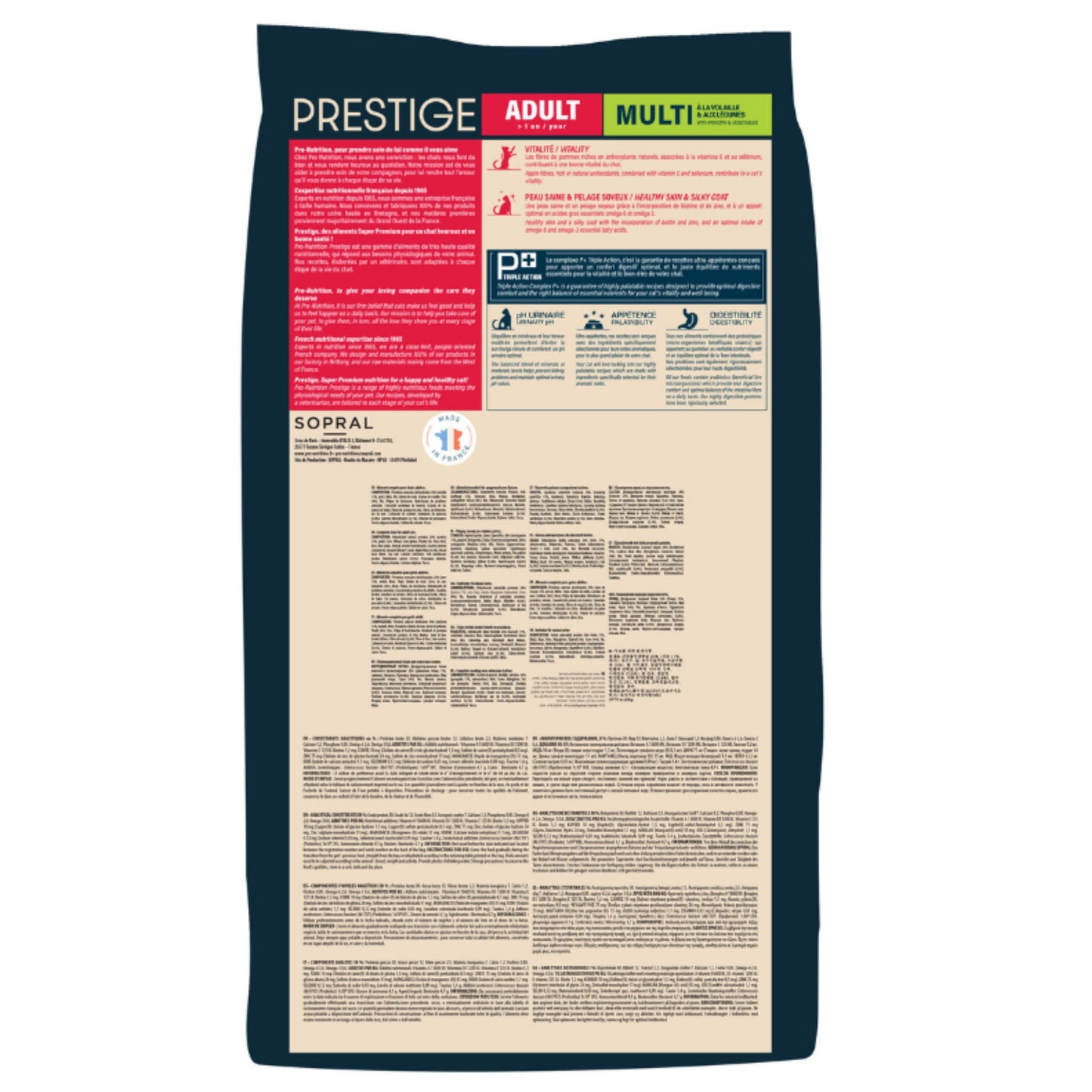 Prestige Cat Food Adult Multi Flavour Complete Nutrition – 10kg