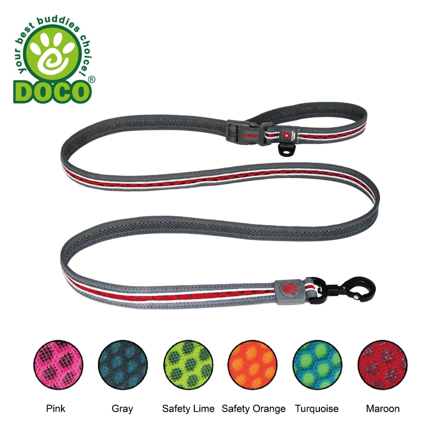 Doco Lunar Mesh Dog Leash