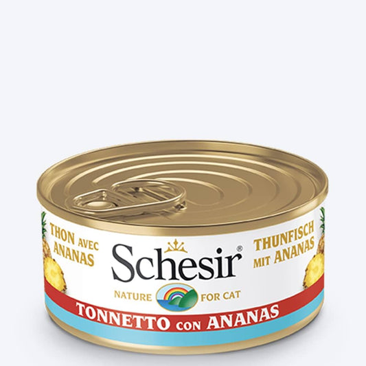 Schesir Cat Wet Food-Tuna With Pineappleweight: 75G
