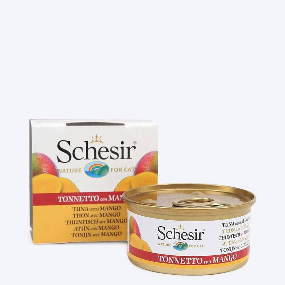 Schesir Cat Wet Food-Tuna With Mangoweight: 75G