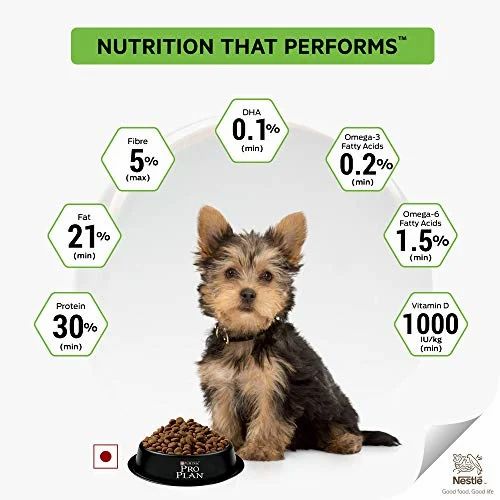 Purina Pro Plan Small And Mini Puppy Dry Dog Food With Chicken, 3 Kg