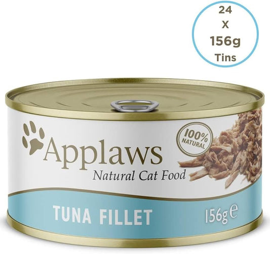 Applaws Natural Cat Food Tuna Fillet 156G