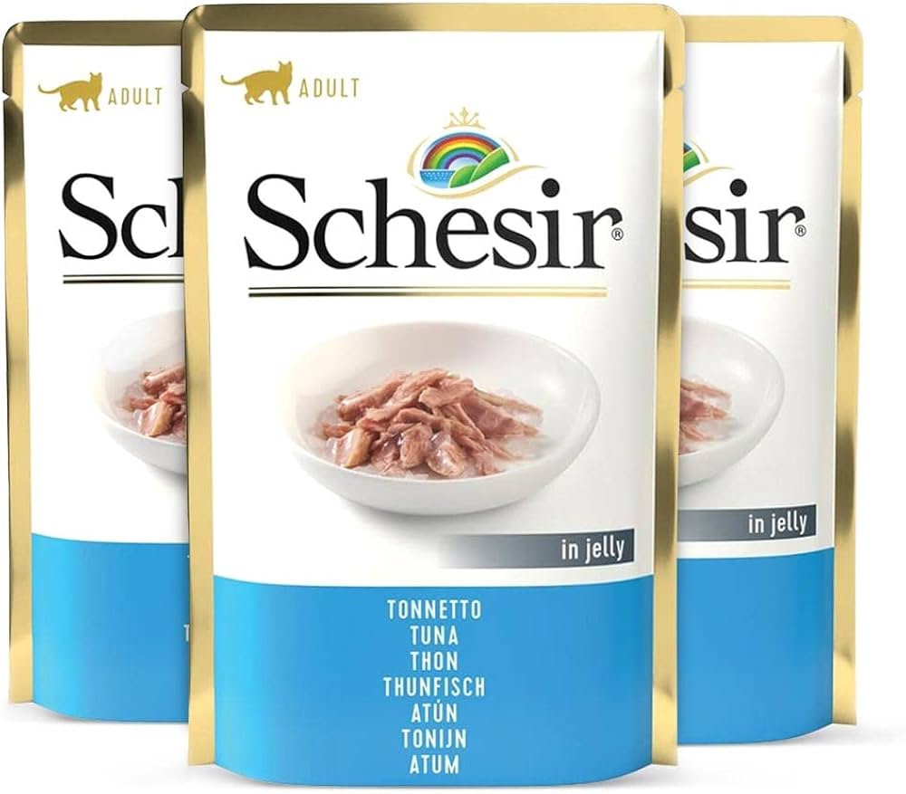 Schesir Cat Pouch Jelly Tuna For Kitten 85Gmweight: 85G