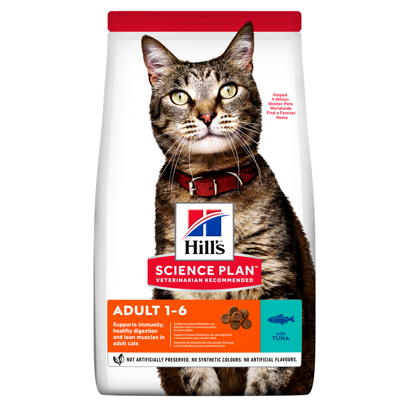 Hills Science Plan Adult Cat Food With Tuna 85G