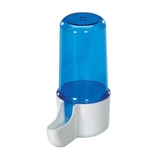 Duvo+ Fountain Altair Dark Blue Bird Water Bottle – 80ml Compact Bird Feeder Accessory
