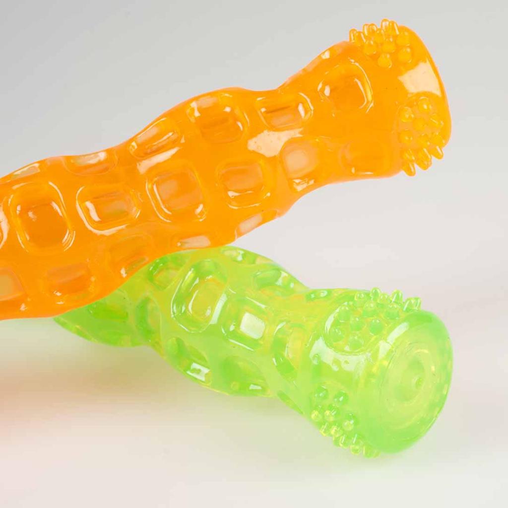 Duvo+ TPR Squeaky Stick – Durable Dog Toy [Length - 28cm]