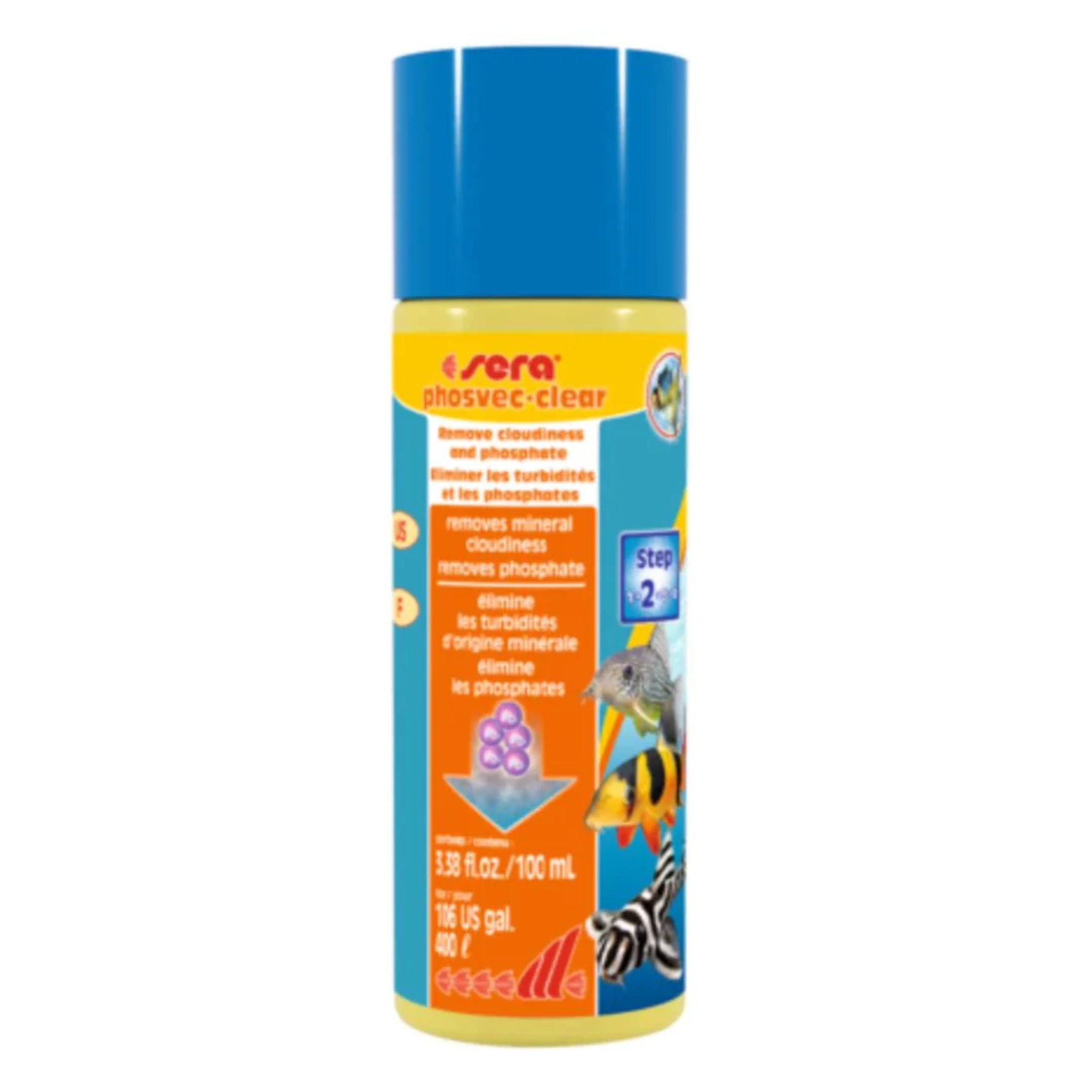 Sera Phosvec Clear 100ML – Phosphate Remover for Crystal Water
