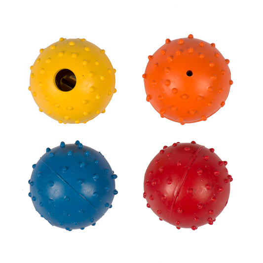 Duvo+ Rubber Dental Ball Dog Toy – Ø5cm, Mixed Colours