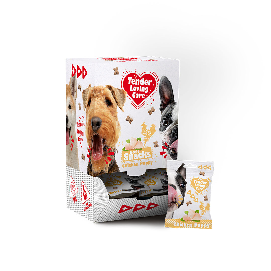 Duvo+ Soft Snack Chicken Puppy Treats – 100G