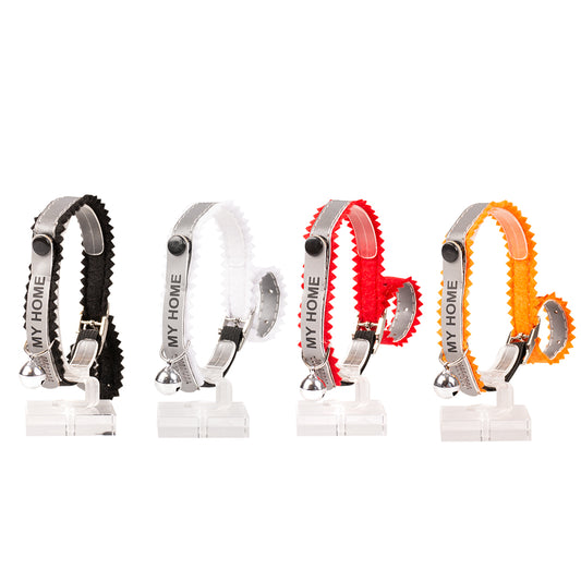 Duvo+ Reflective ID Cat Collar 20–30cm x 10mm – Mixed Colors
