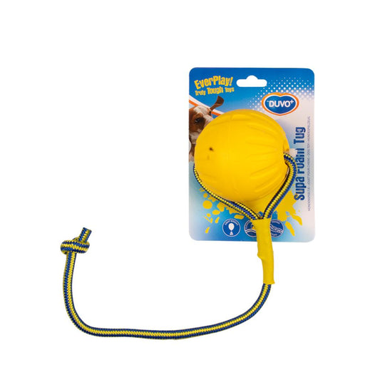Duvo Supa Tug Yellow - Dog Toy 30 X 8 X 8Cmdimension: 30 X 8 X 8Cm
