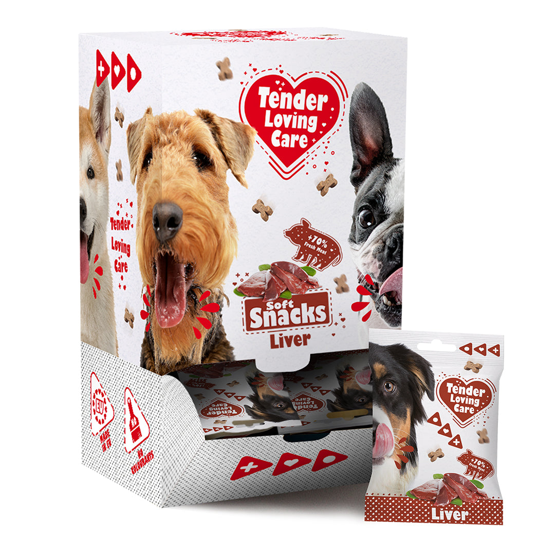 Duvo+ Soft Liver Snack for Dogs – 100g