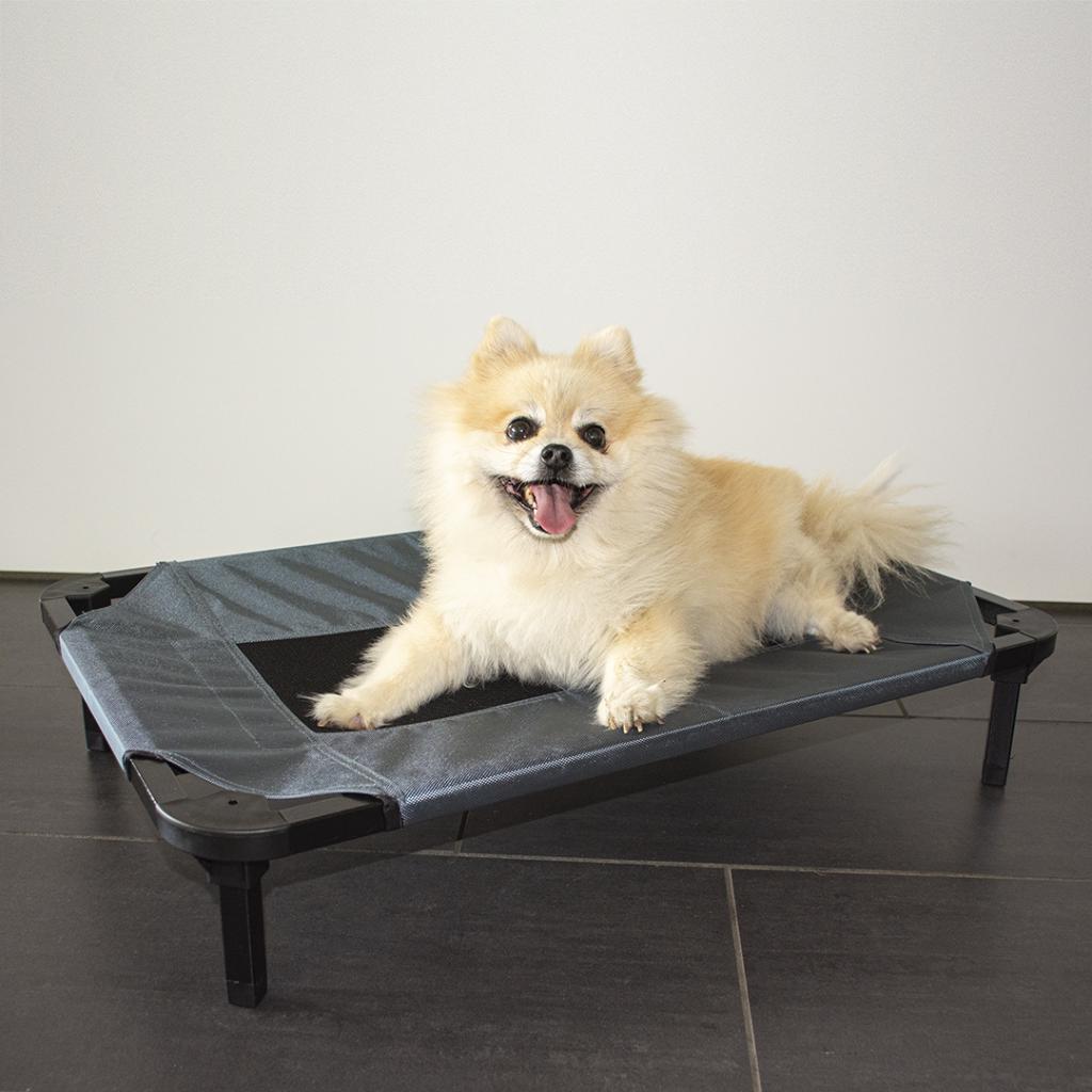 Duvo+ Relax Dog Bed Grey – 102.5x68x19cm Soft & Supportive
