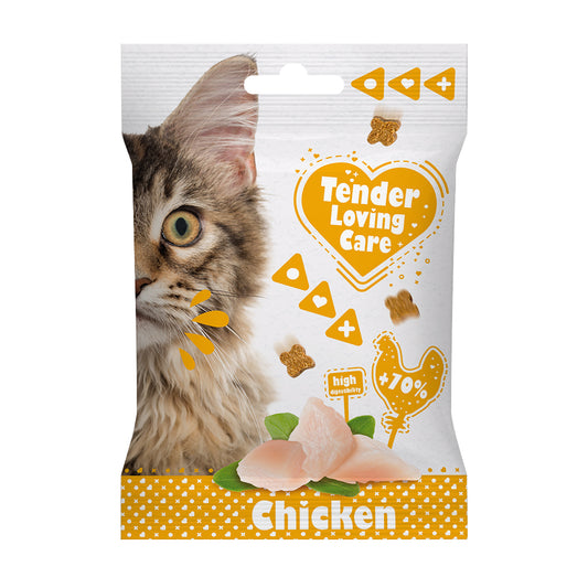 Duvo+ TLC Soft Cat Snack Chicken – 50g