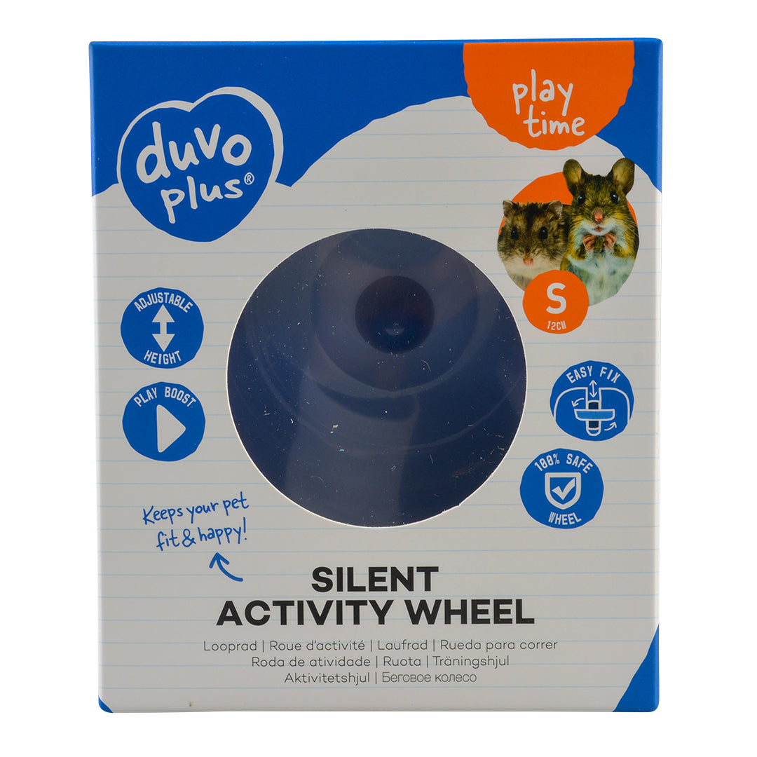 Duvo+ Hamster Wheel L – Large Silent Spinner for Hamsters