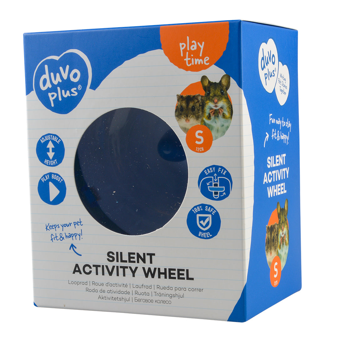 Duvo+ Hamster Wheel L – Large Silent Spinner for Hamsters