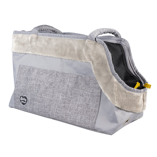 Duvo Promenade Paris Pet Bag Casual Chic Grey 40X19X26Cmdimension: 40 X 19 X 26Cm