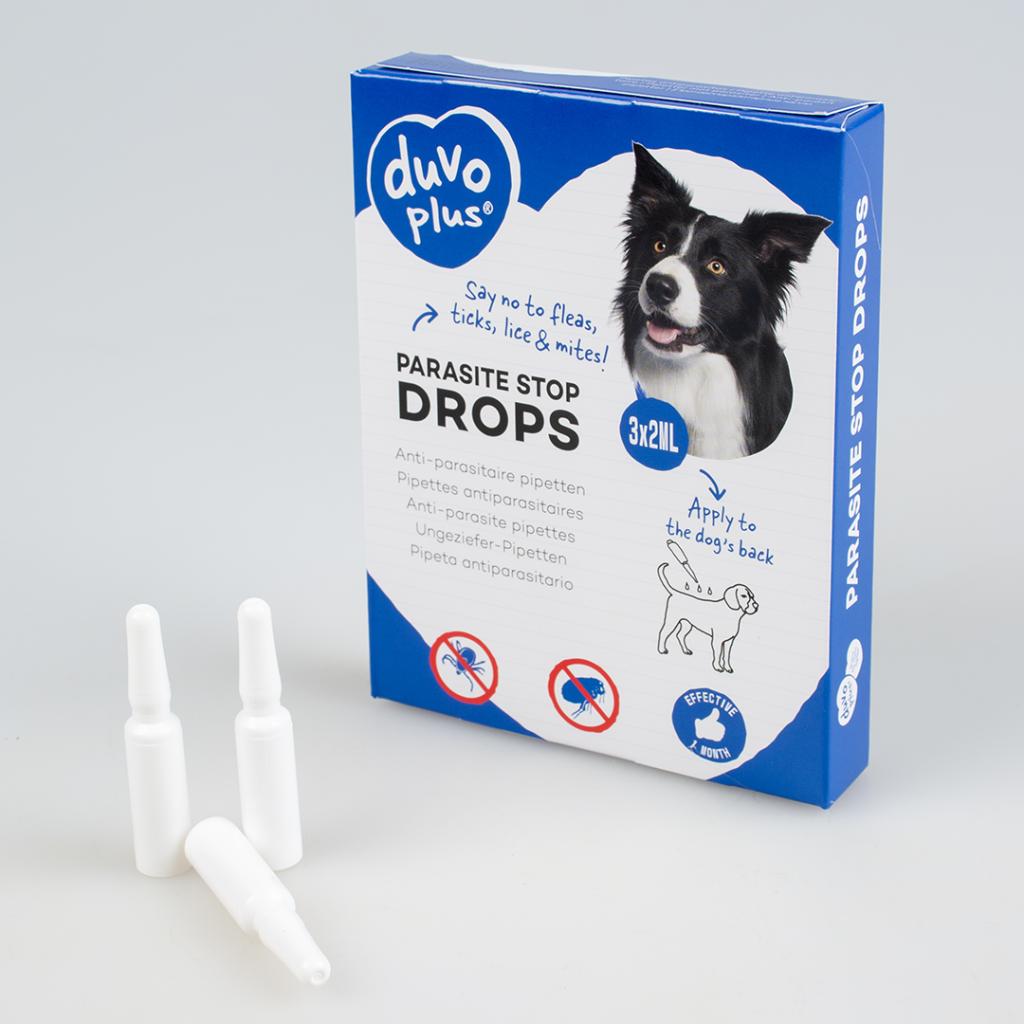 Duvo+ Flea & Tick Stop Anti-Parasite Drops Cat - 4X1.5Ml