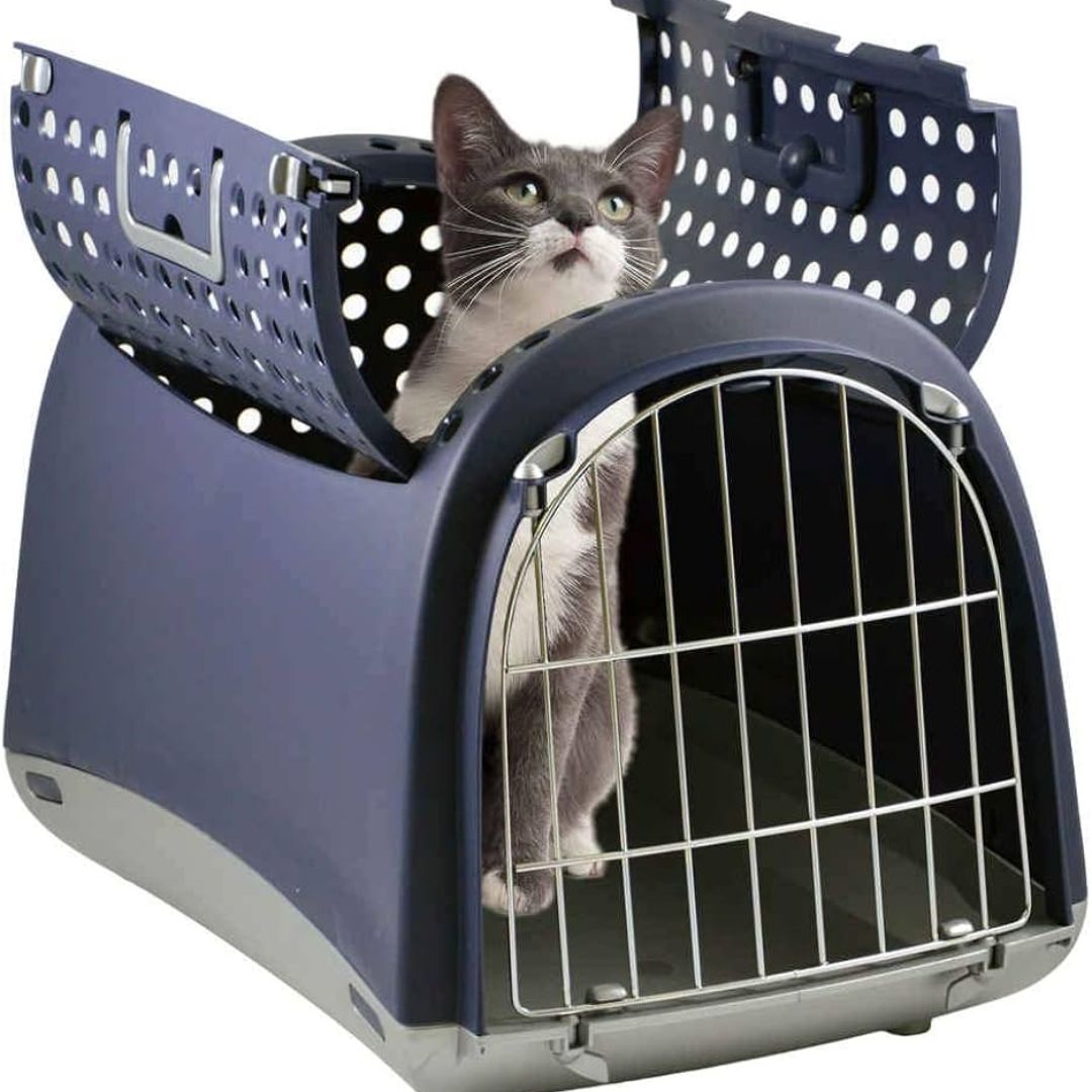 Imac Linus Cabrio Pet Carrier – 50×32×34.5 cm for Cats & Dogs