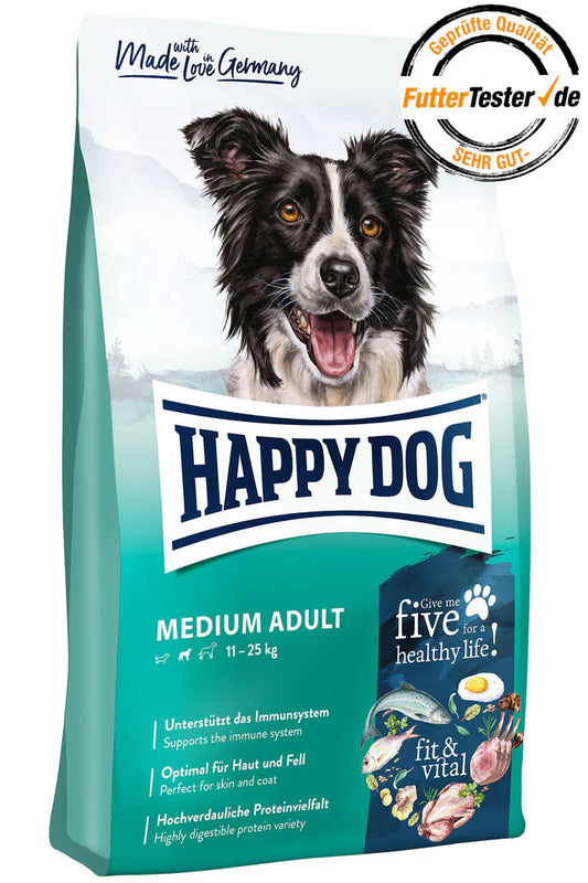 Happy Dog Fit & Vital - Medium Adult 4 KG