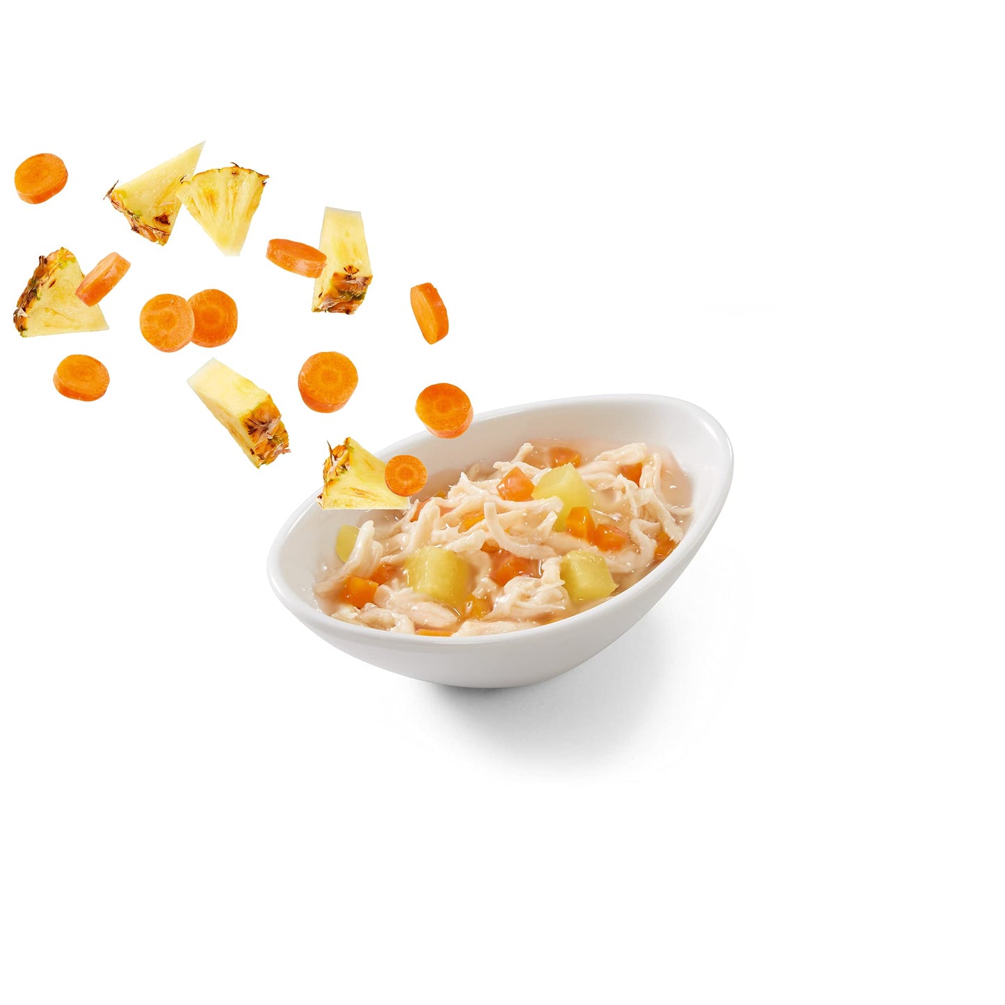 Schesir Salad Cat Wet Food Chicken With Pineapple And Carrots- (Min Order 85G- 14Pcs)Weight: 85G