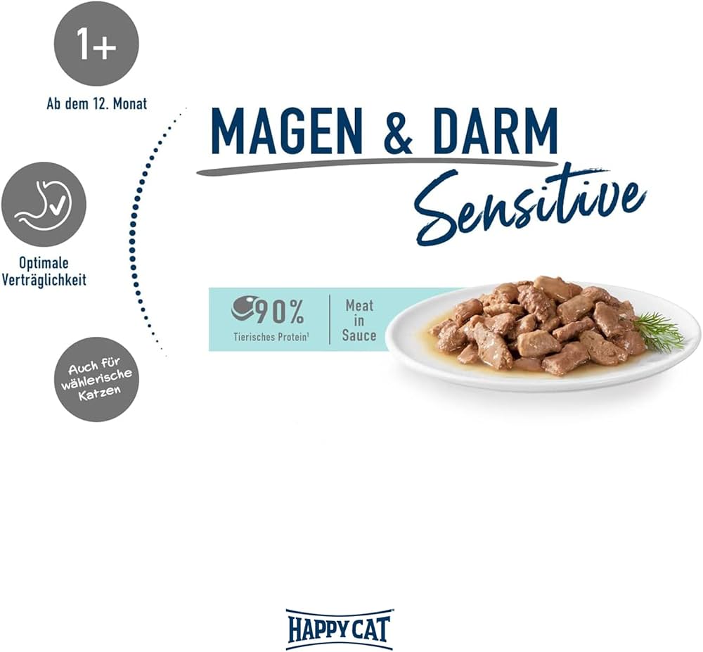 Happy Cat Magen & Darm Sensitive Stomach & Intestine 85 G