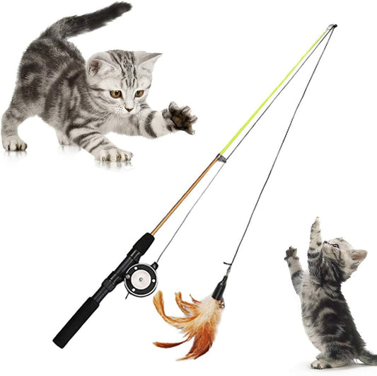 Petbroo Cat Toy Mousy Wands