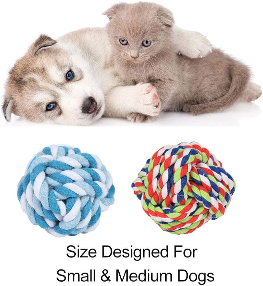 Duvo+ Smurfette Rope Ball With Loop 28Cm