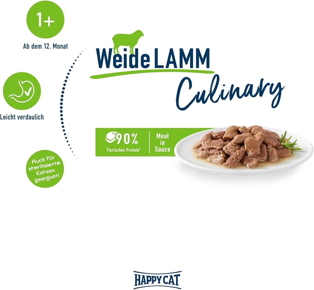 Happy Cat Mis Culinary Pasture-Raised Lamb 85G