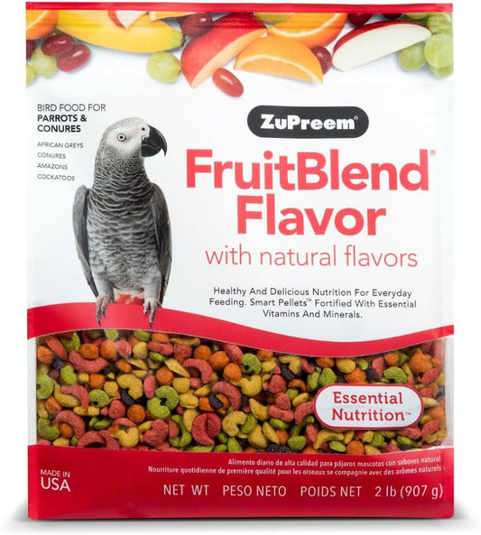 ZuPreem Fruitblend Flavor Large Parrot Food