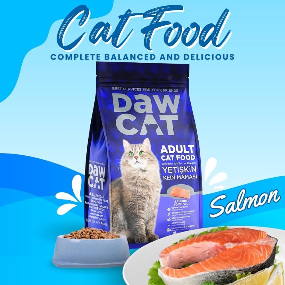 Dawcat 85G Wet Food Salmon Pouch Cat Food