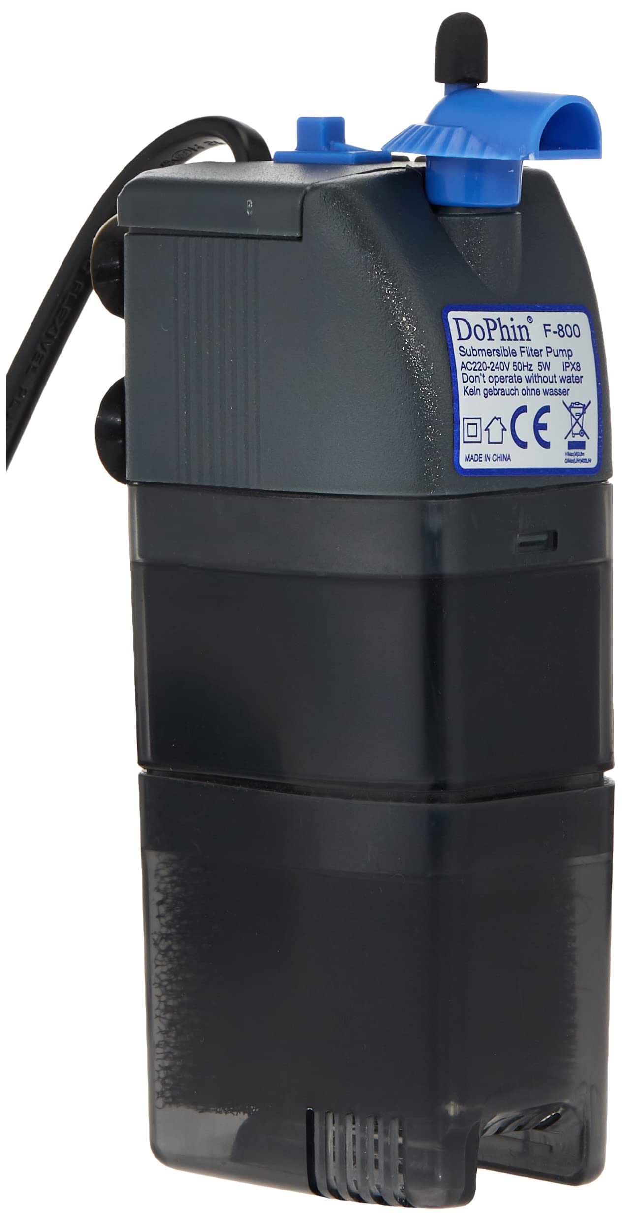 Kw Zone Dophin Internal Filter Fcmax Output: 380L/H